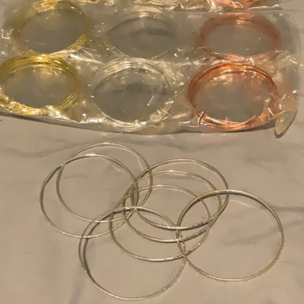 Interlocking Bangle Bracelets - image 1